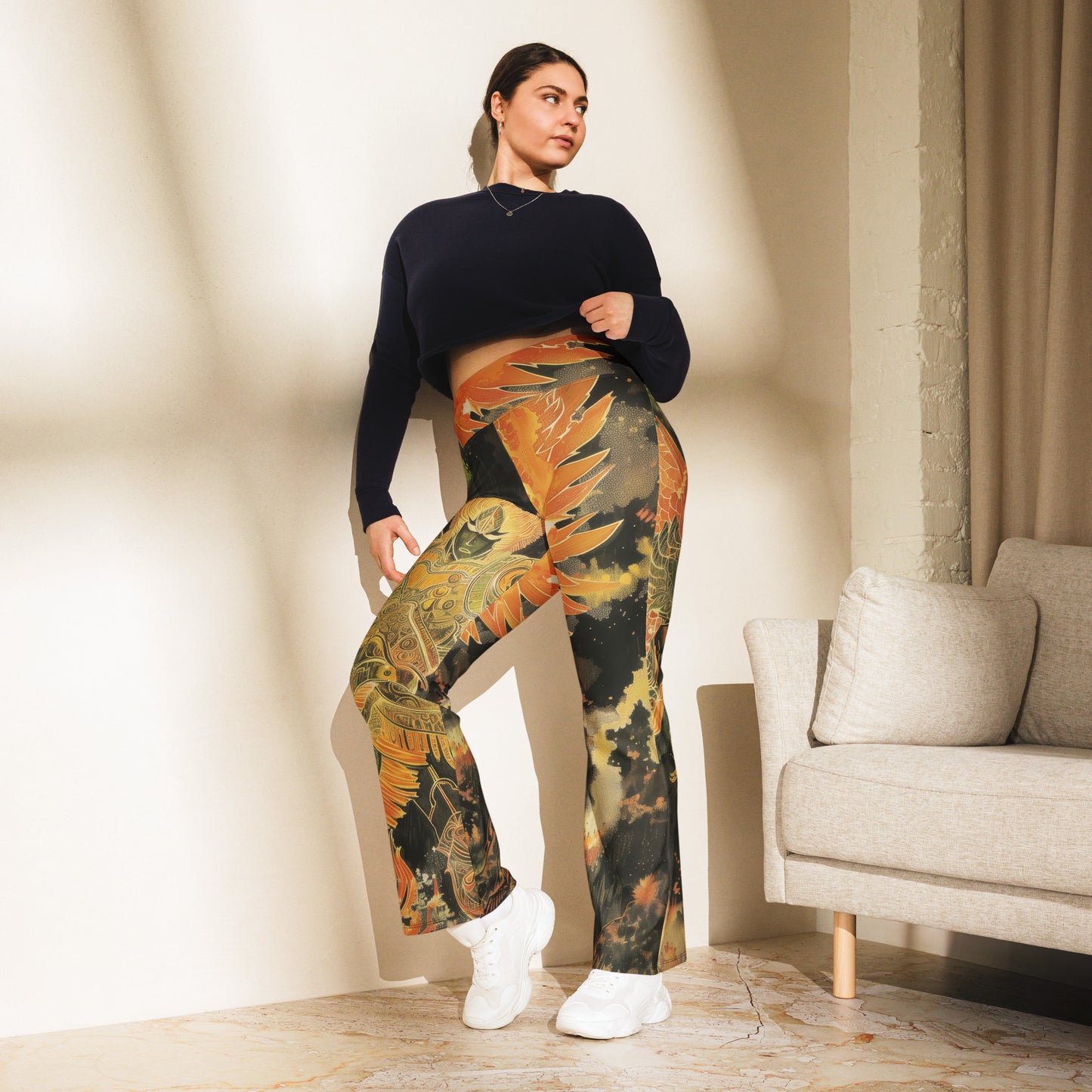 Fire of Uriel - Flare leggings