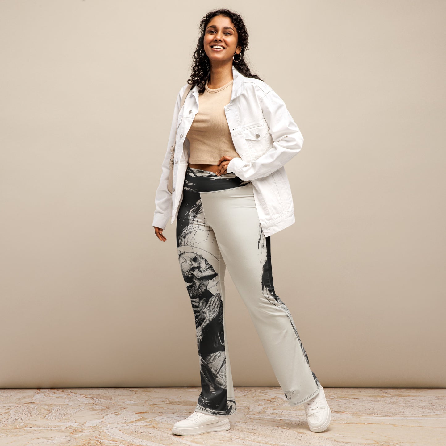 Oracion del Muerto - Flare leggings