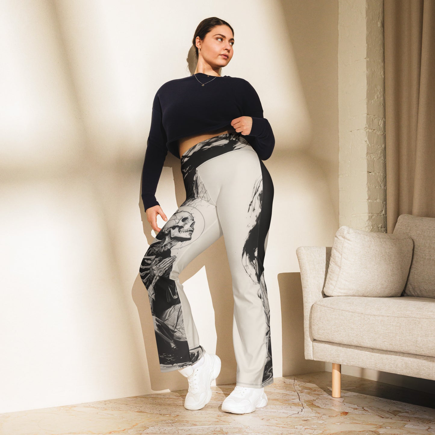 Oracion del Muerto - Flare leggings