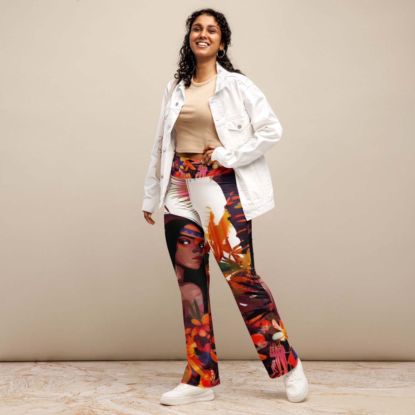 Iracema moda 2 - Flare leggings