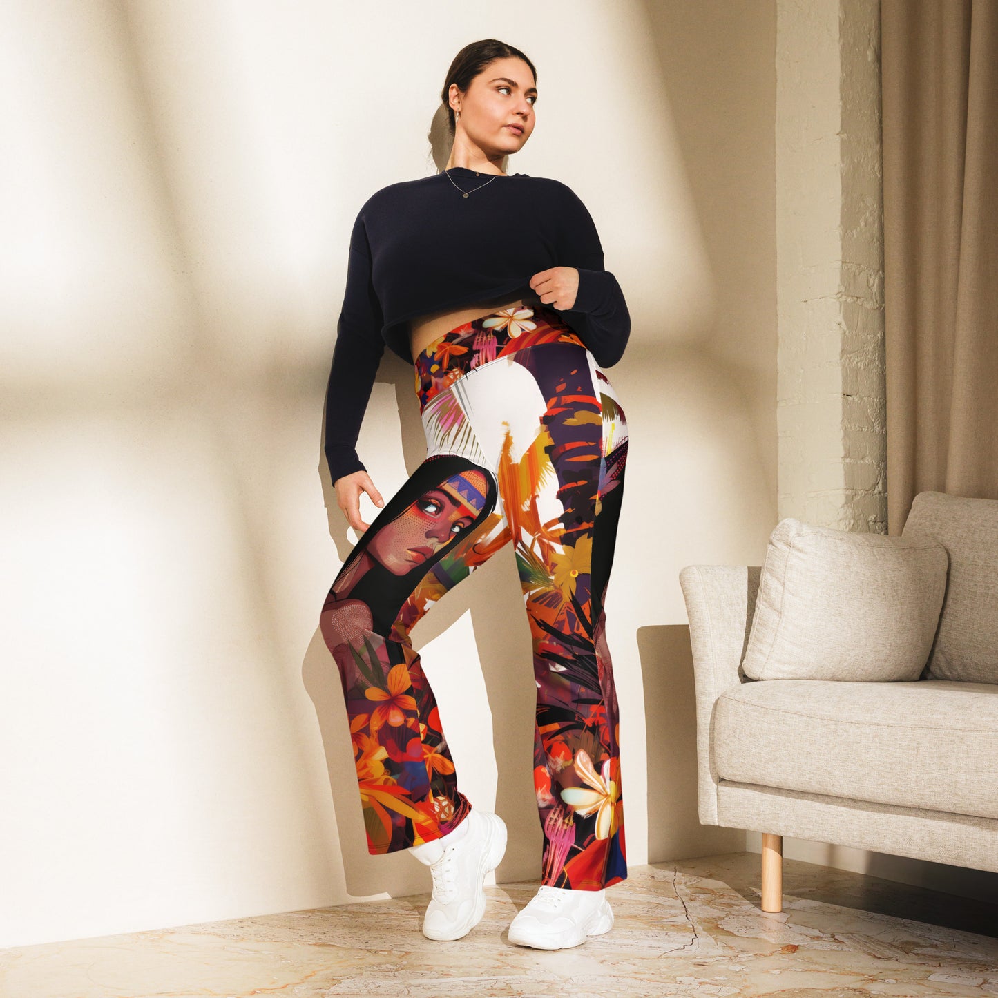 Iracema moda 2 - Flare leggings