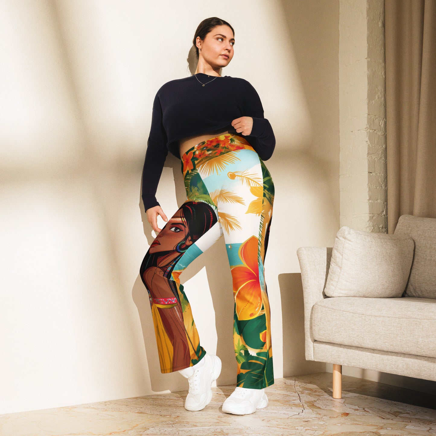 Iracema moda 1 - Flare leggings
