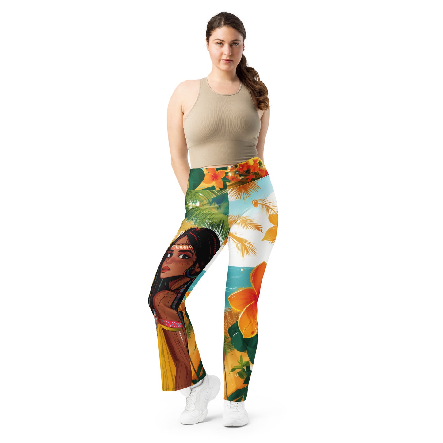 Iracema moda 1 - Flare leggings