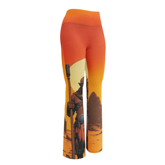Orc's Sunset - Flare leggings