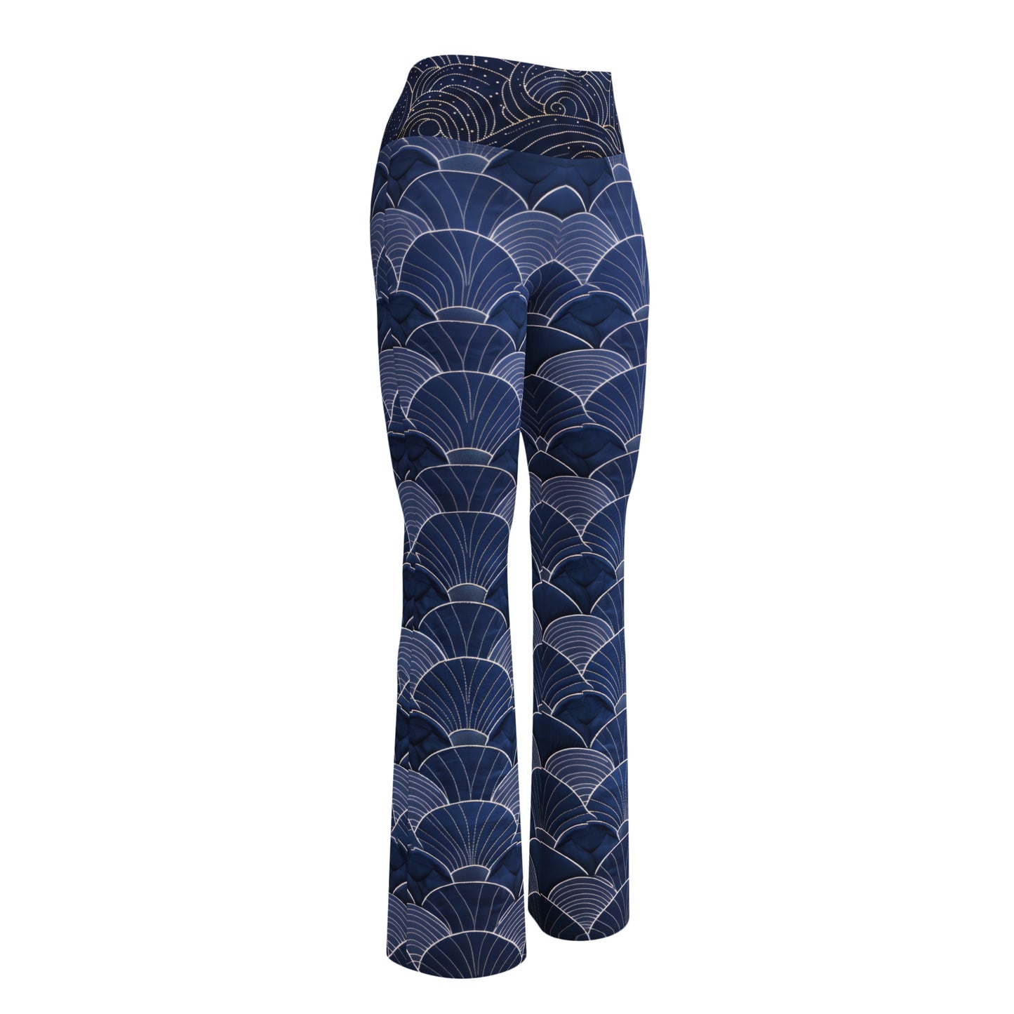 Sashiko - Flare leggings