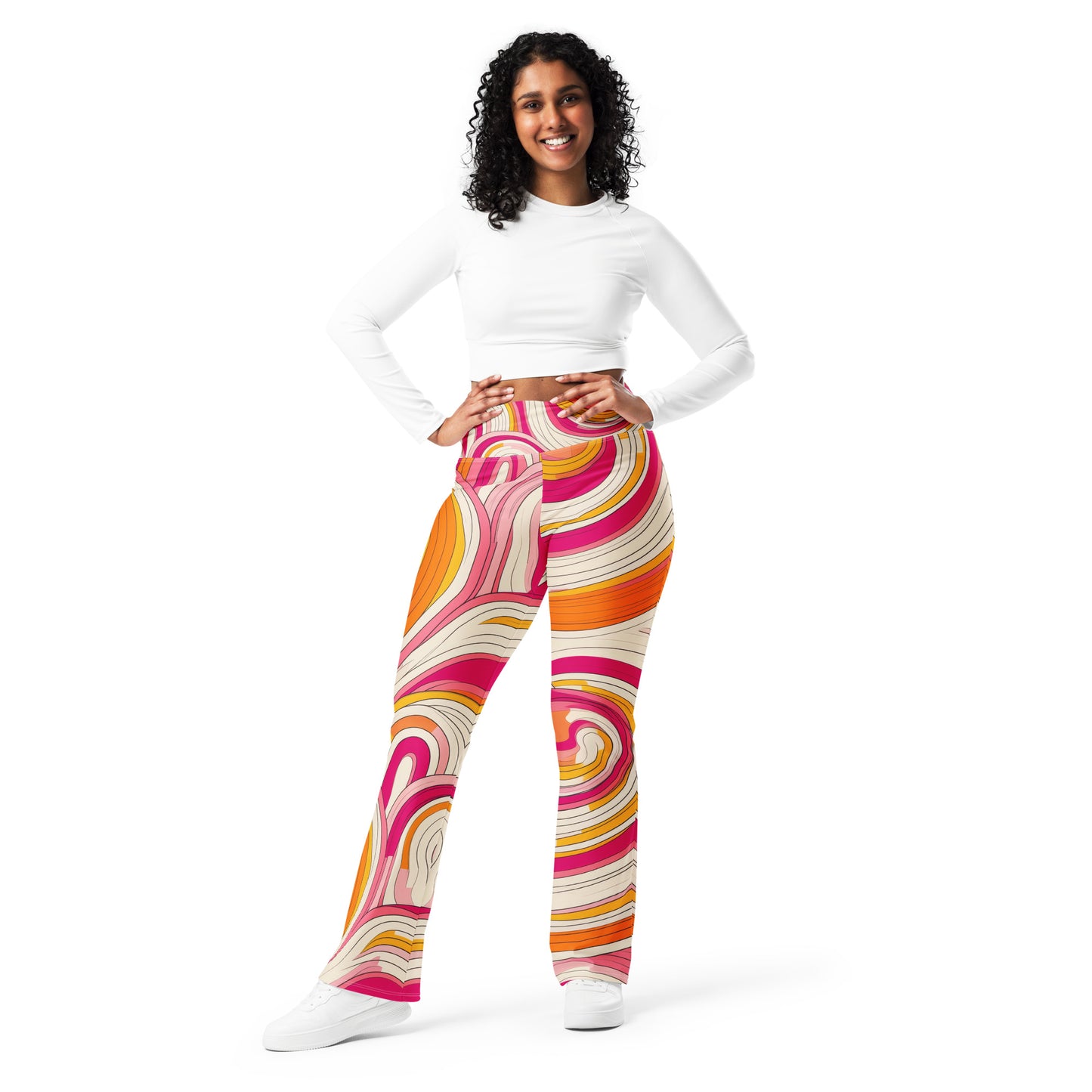 Retro Groovy moda 1 - Flare leggings