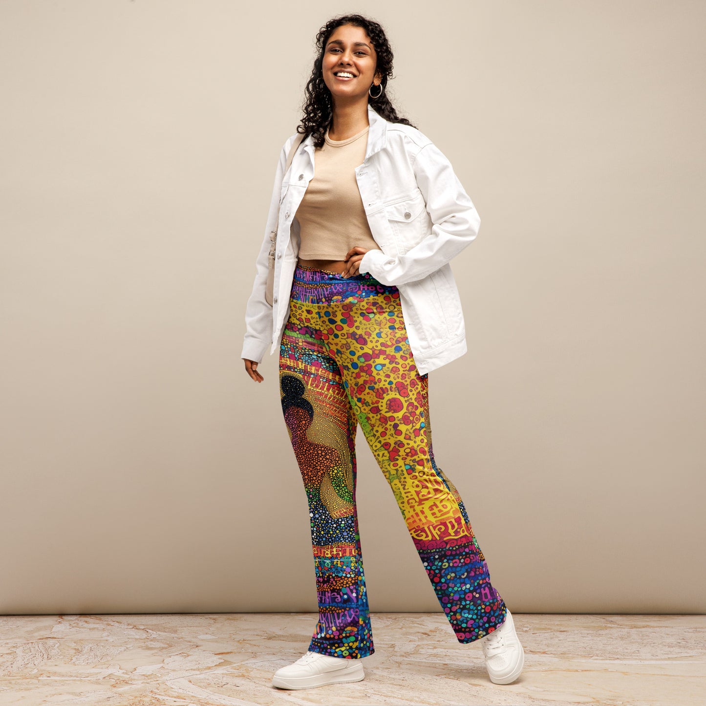 Yoga Pose moda 1 - Flare leggings