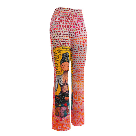 Yoga Faux Sanskrit moda 2 - Flare leggings