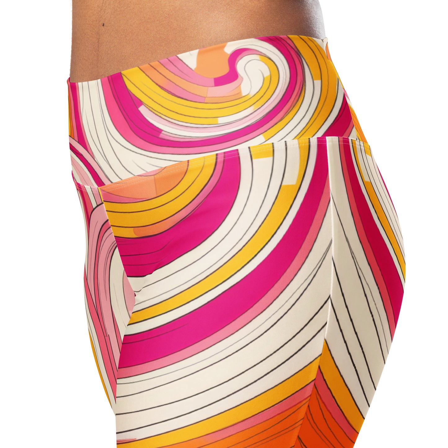 Retro Groovy moda 1 - Flare leggings