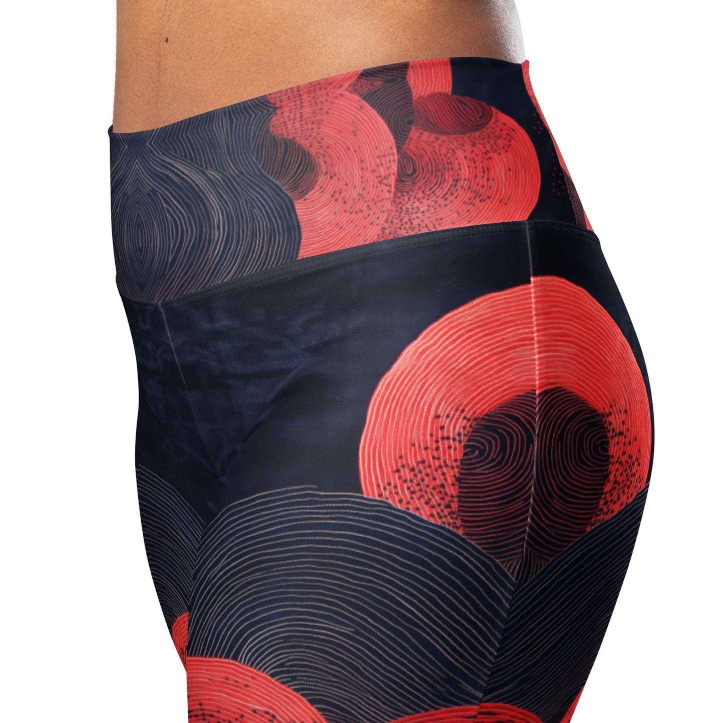 Mokutan ni Aka - Flare leggings