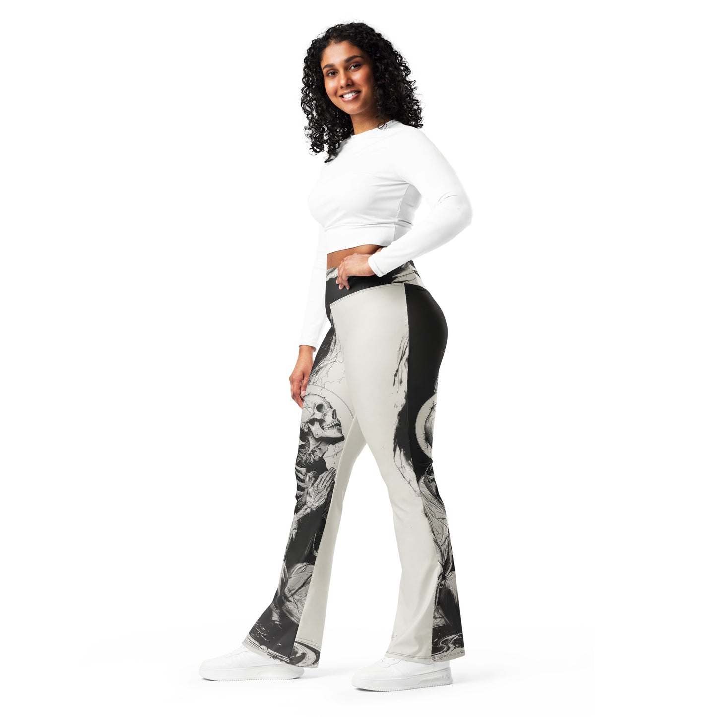 Oracion del Muerto - Flare leggings