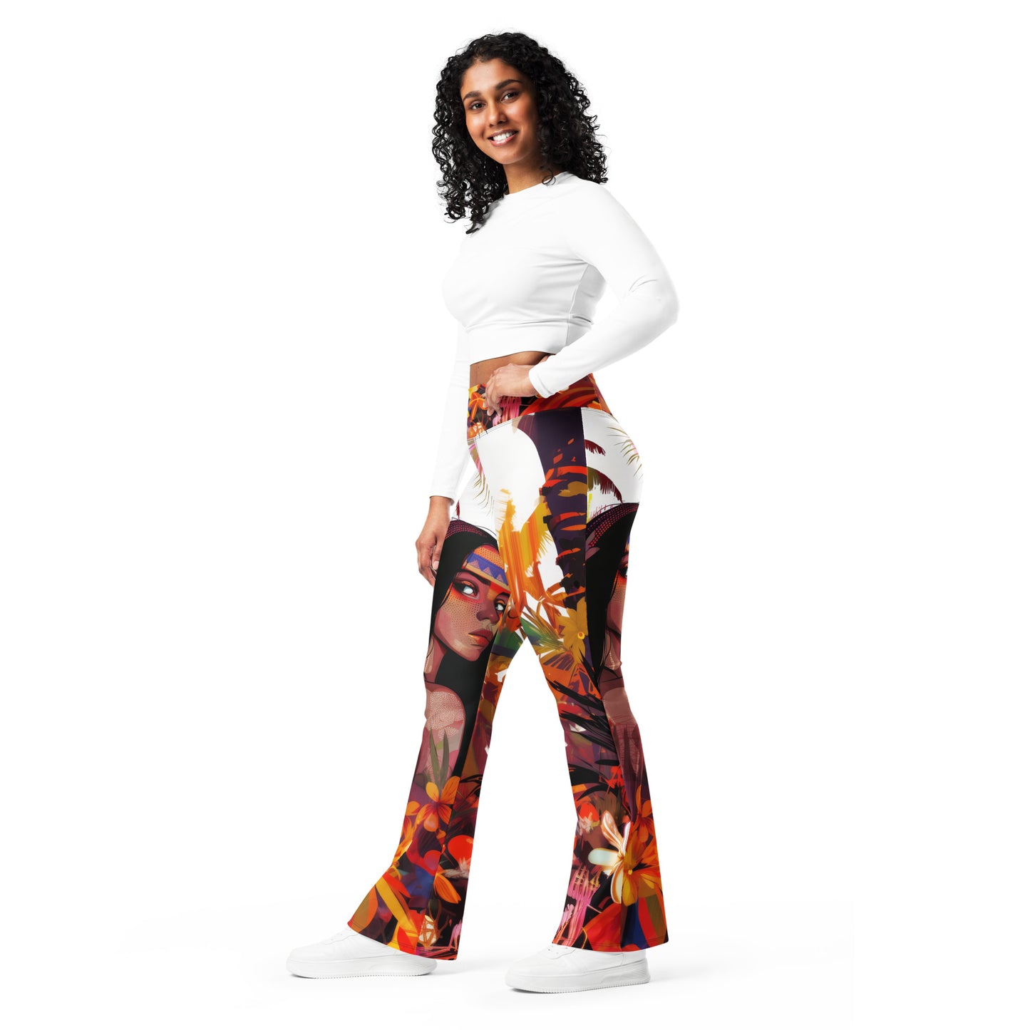 Iracema moda 2 - Flare leggings