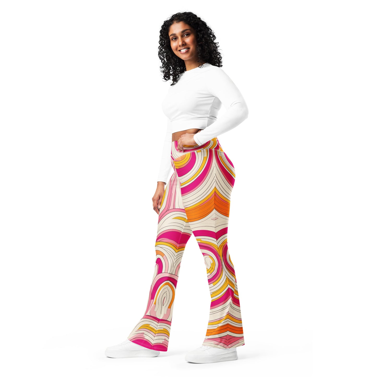 Retro Groovy moda 1 - Flare leggings