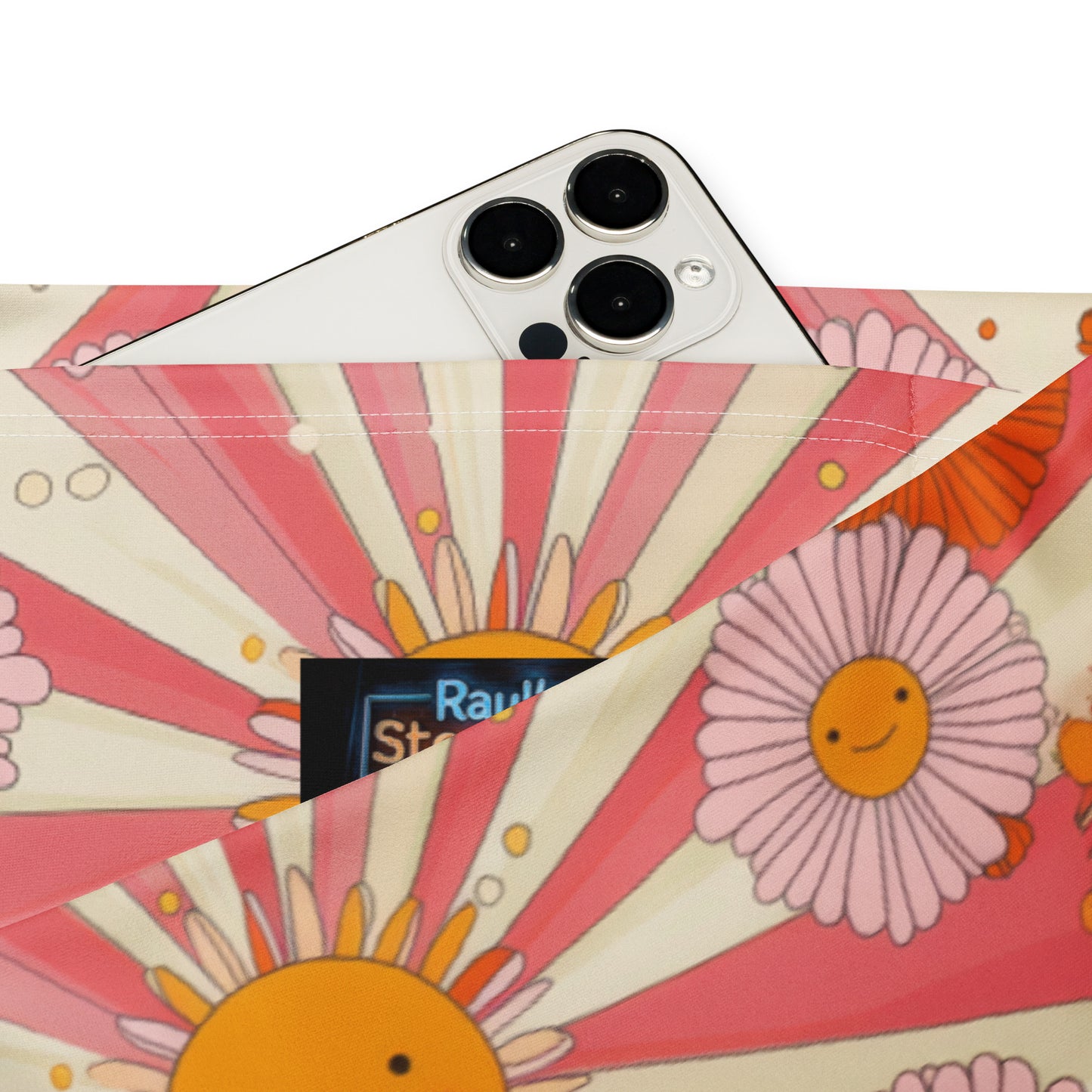 Retro 70s Daisy - Flare leggings