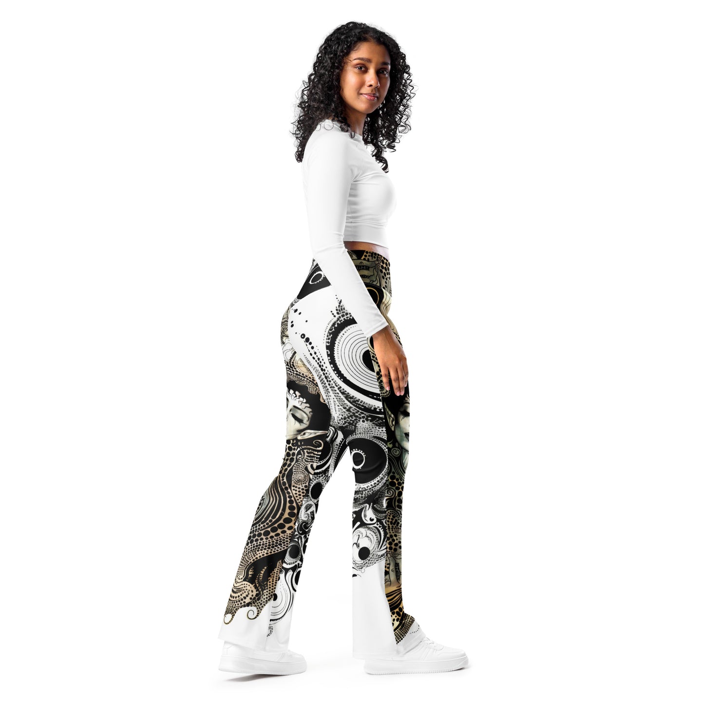 Anoredhel - Flare leggings