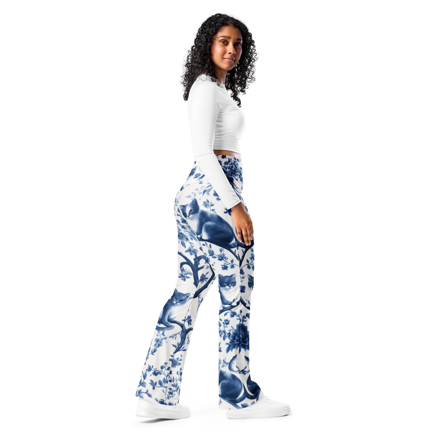 Procyclin Blue Cats - Flare leggings