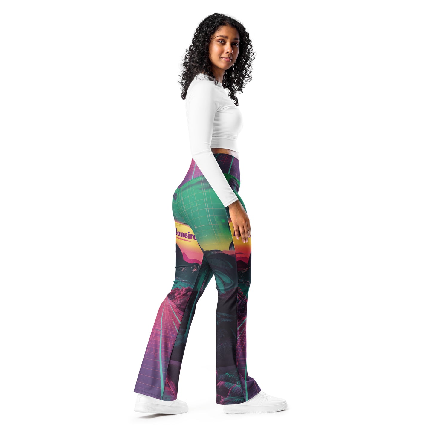 Rio de Janeiro 1980s - Flare leggings