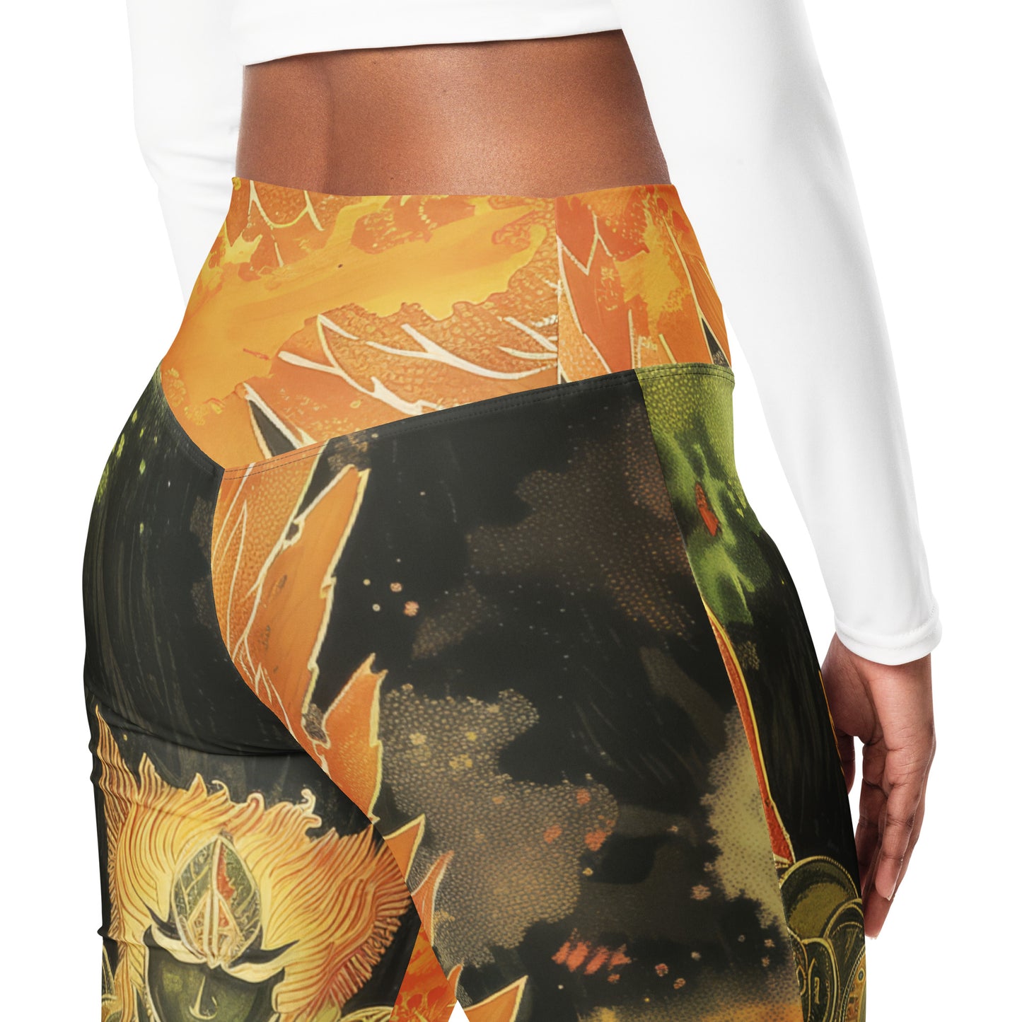 Fire of Uriel - Flare leggings