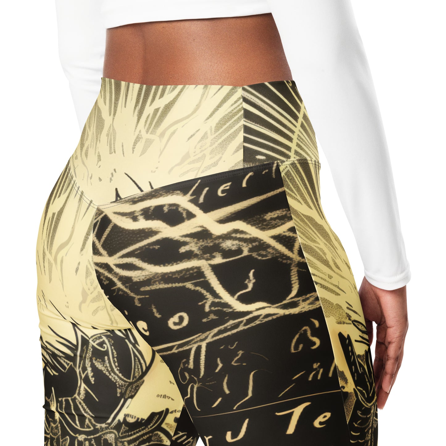 Script of Sariel - Flare leggings