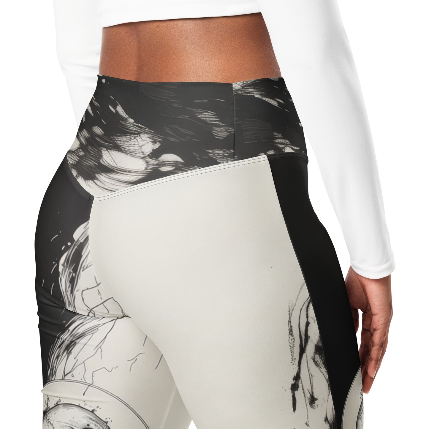 Oracion del Muerto - Flare leggings