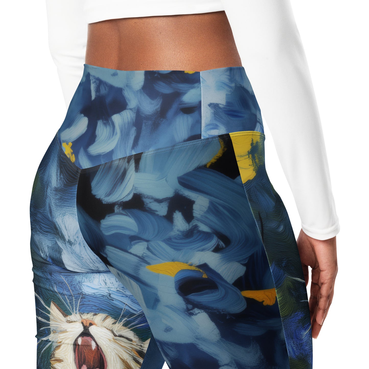 Chichi Yawning - Flare leggings