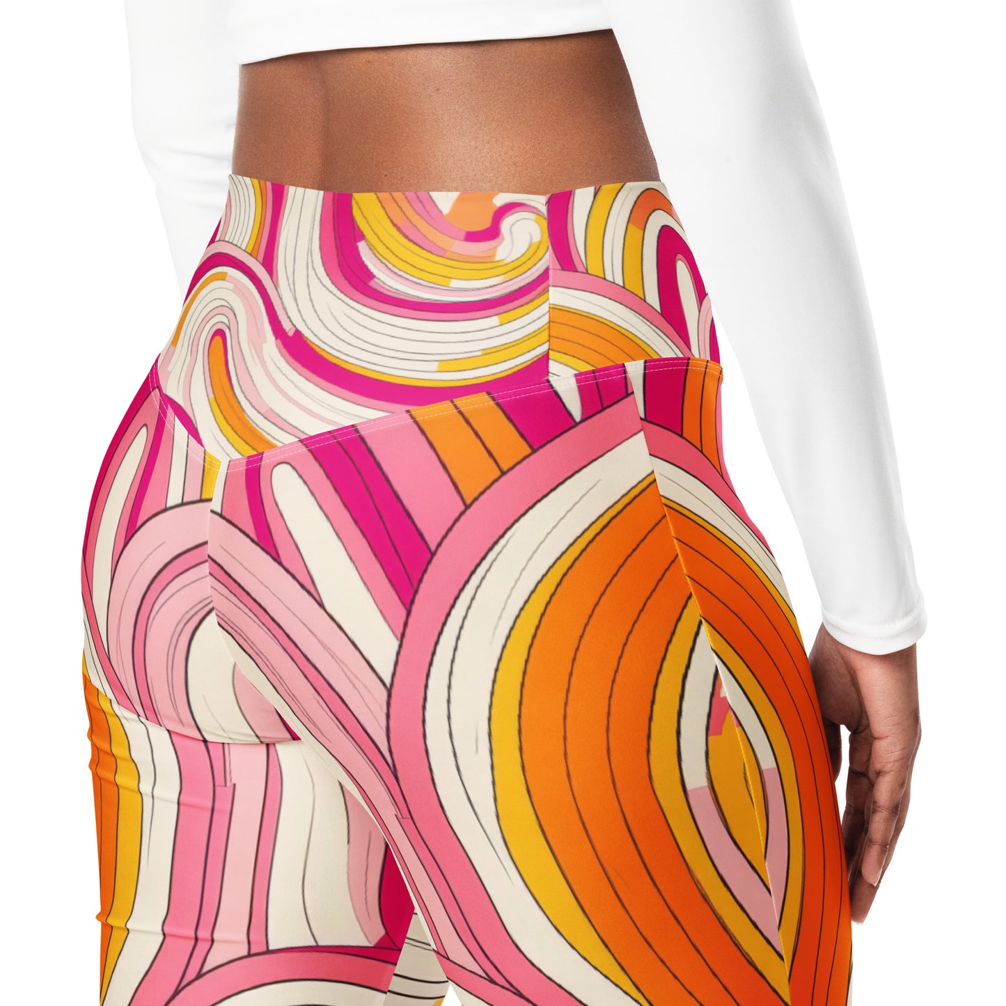 Retro Groovy moda 1 - Flare leggings