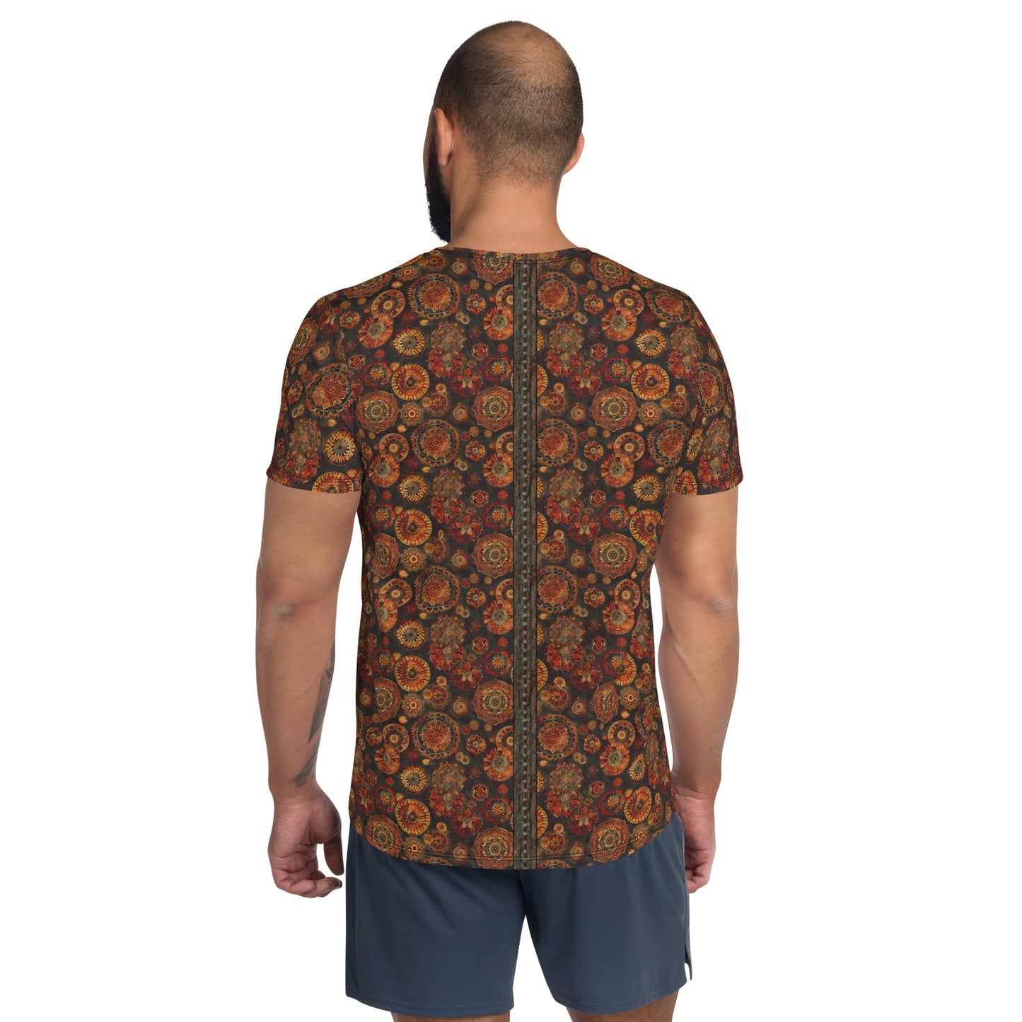 Moroccan Textile - Men's Athletic T-shirt