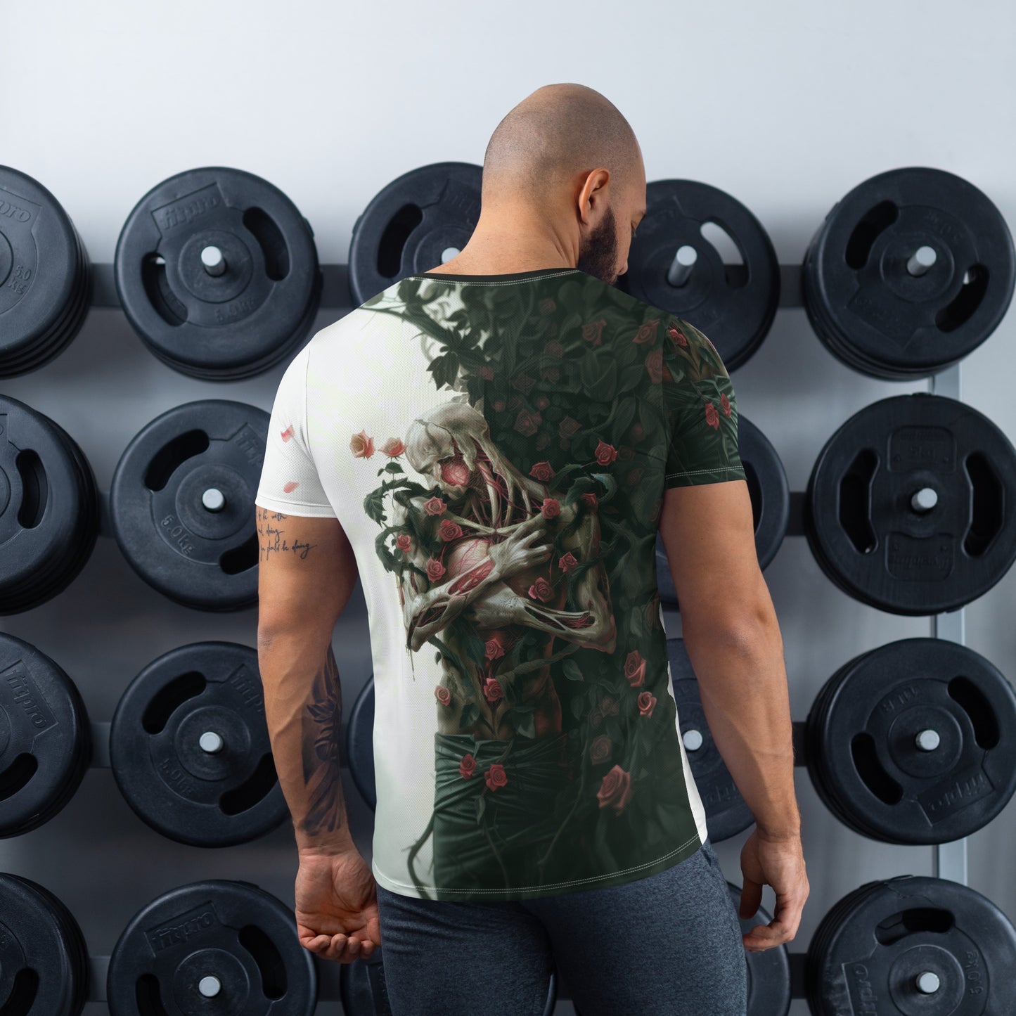 Decay Amongst Roses - Men's Athletic T-shirt