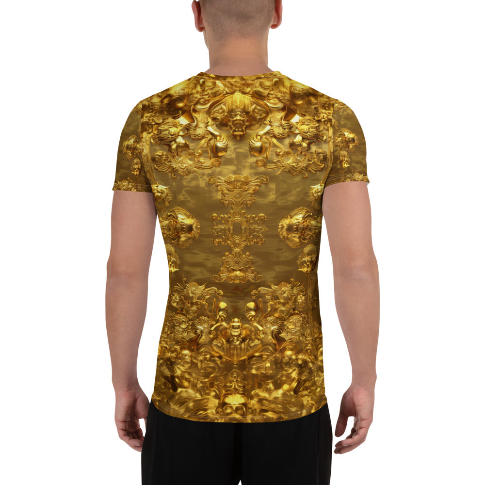 Gold Armor - Men's Athletic T-shirt