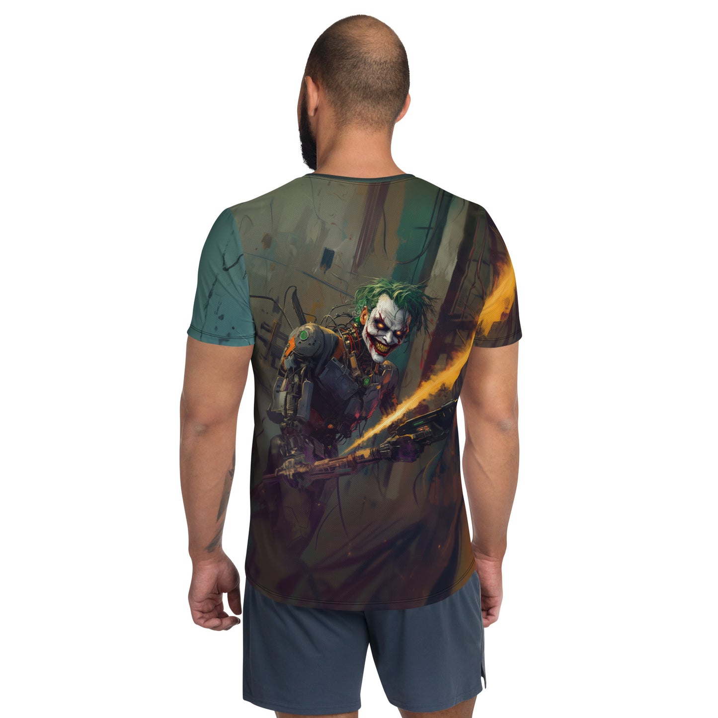 Terminator Joker - Men's Athletic T-shirt