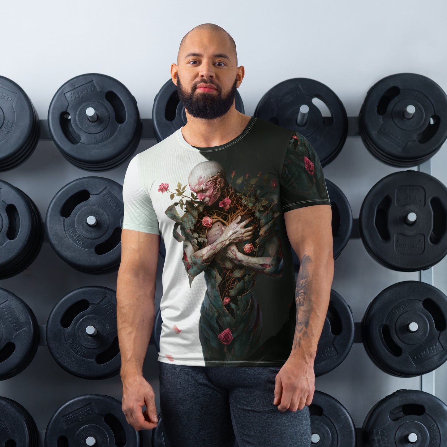 Decay Amongst Roses - Men's Athletic T-shirt