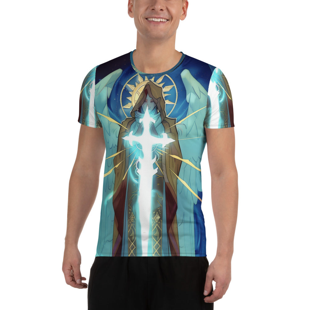 Angel de Bastion "moda 1" - Men's Athletic T-shirt