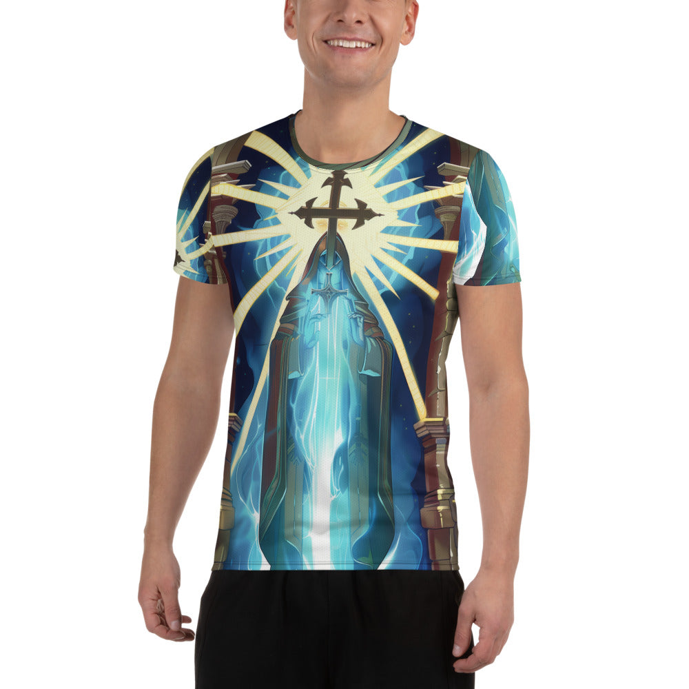 Angel de Bastion "moda 2" - Men's Athletic T-shirt