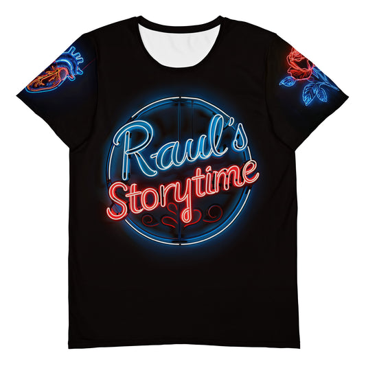 Raul's Storytime - Men's Athletic T-shirt