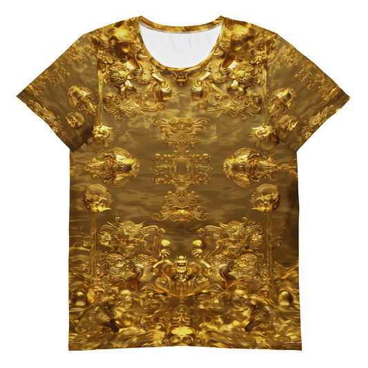 Gold Armor - Men's Athletic T-shirt