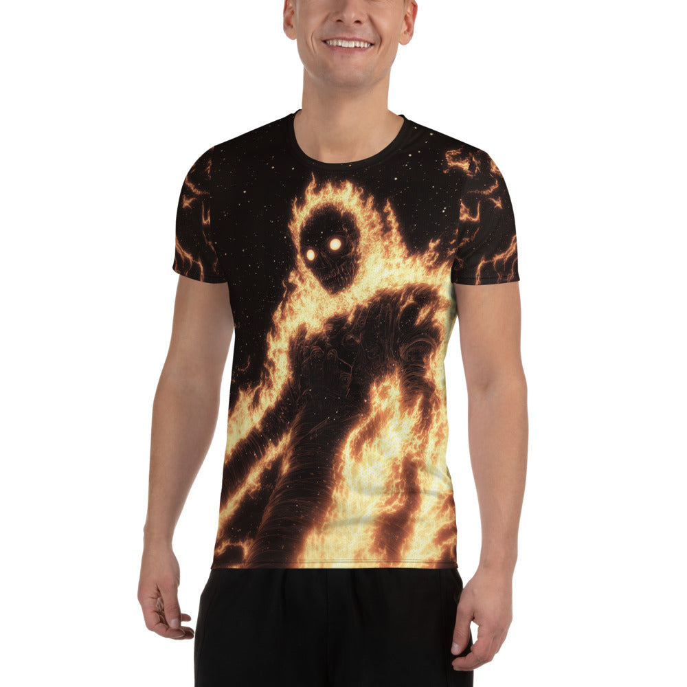 Sombra del Fuego - Men's Athletic T-shirt