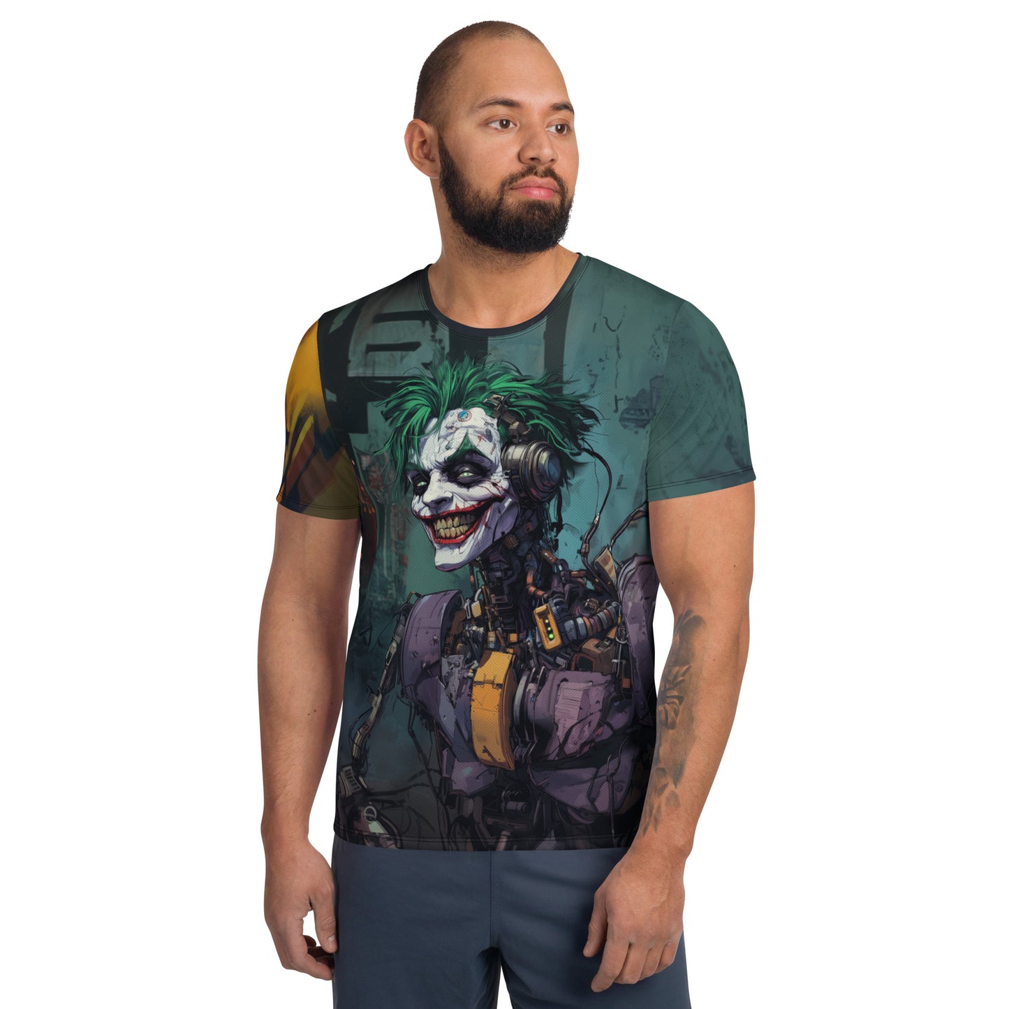 Terminator Joker - Men's Athletic T-shirt