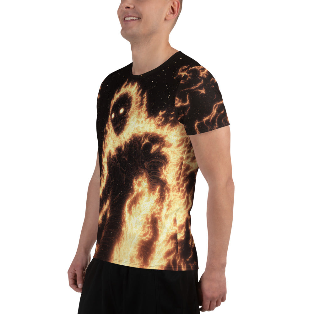 Sombra del Fuego - Men's Athletic T-shirt