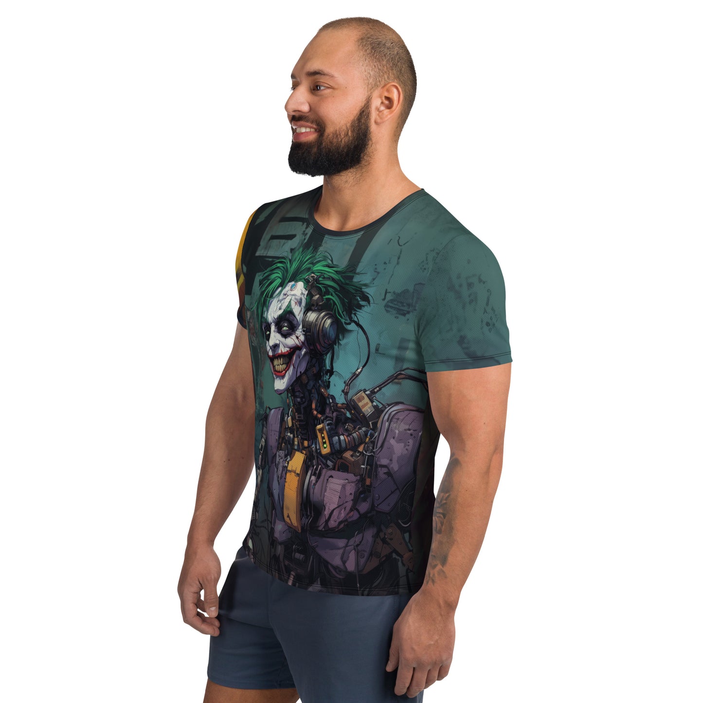 Terminator Joker - Men's Athletic T-shirt