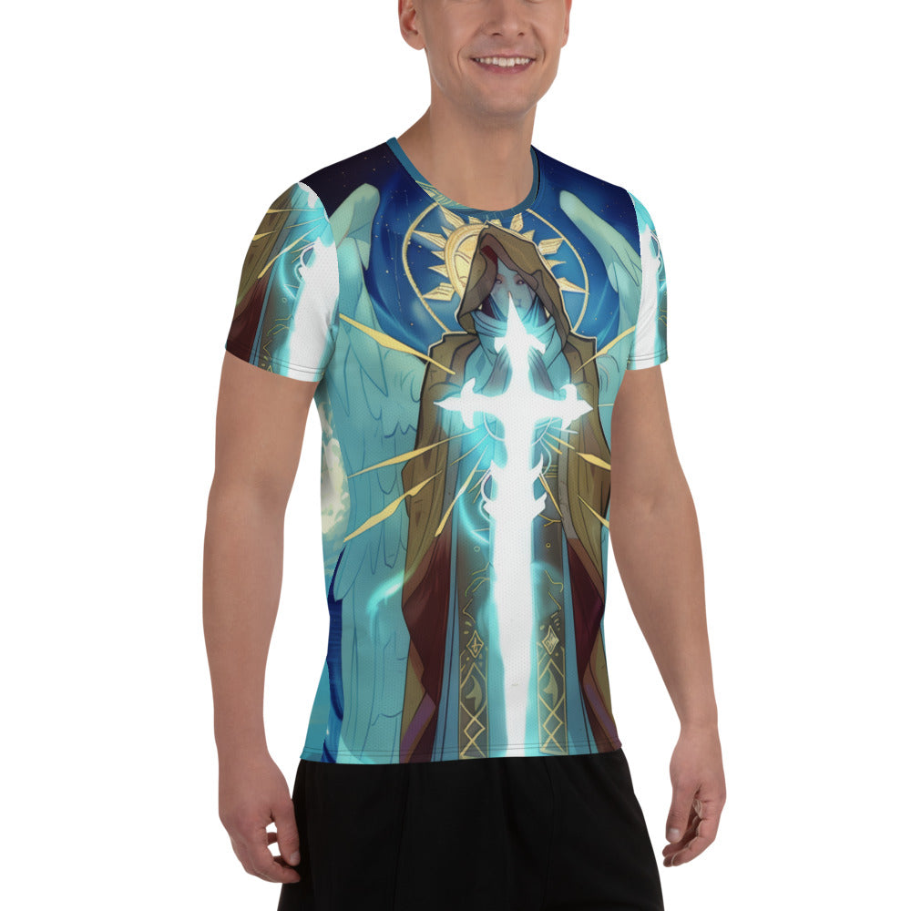 Angel de Bastion "moda 1" - Men's Athletic T-shirt