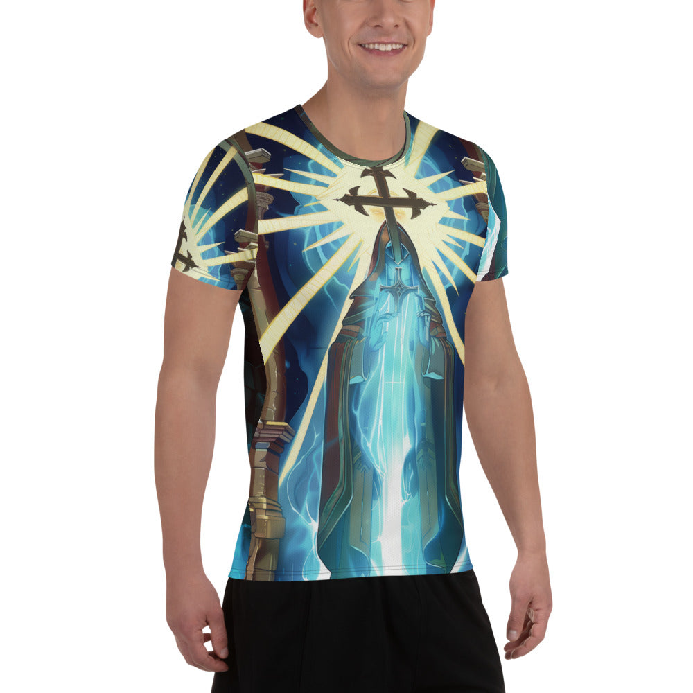 Angel de Bastion "moda 2" - Men's Athletic T-shirt