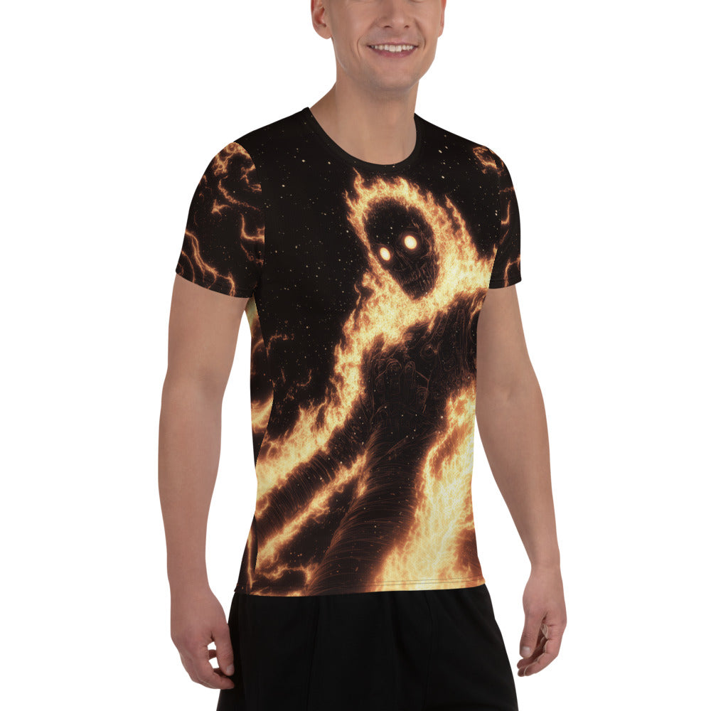 Sombra del Fuego - Men's Athletic T-shirt