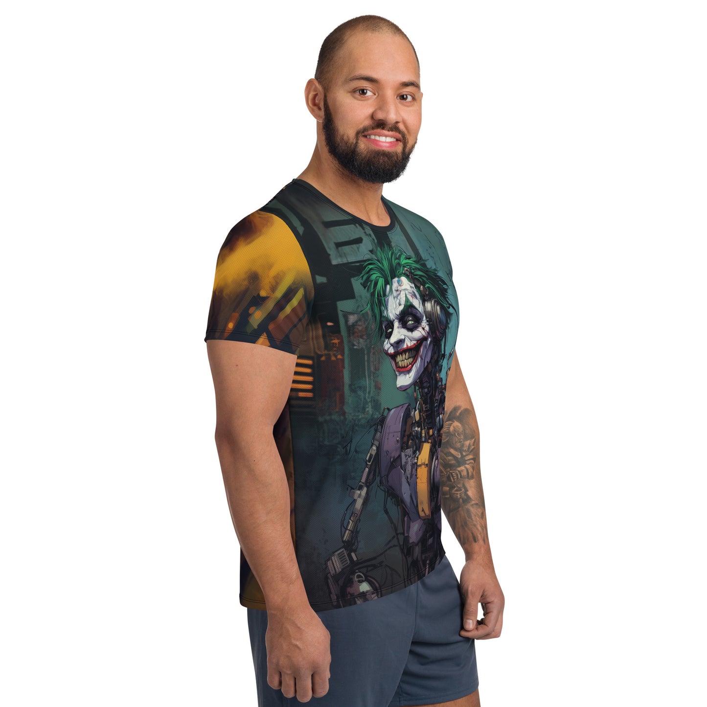 Terminator Joker - Men's Athletic T-shirt