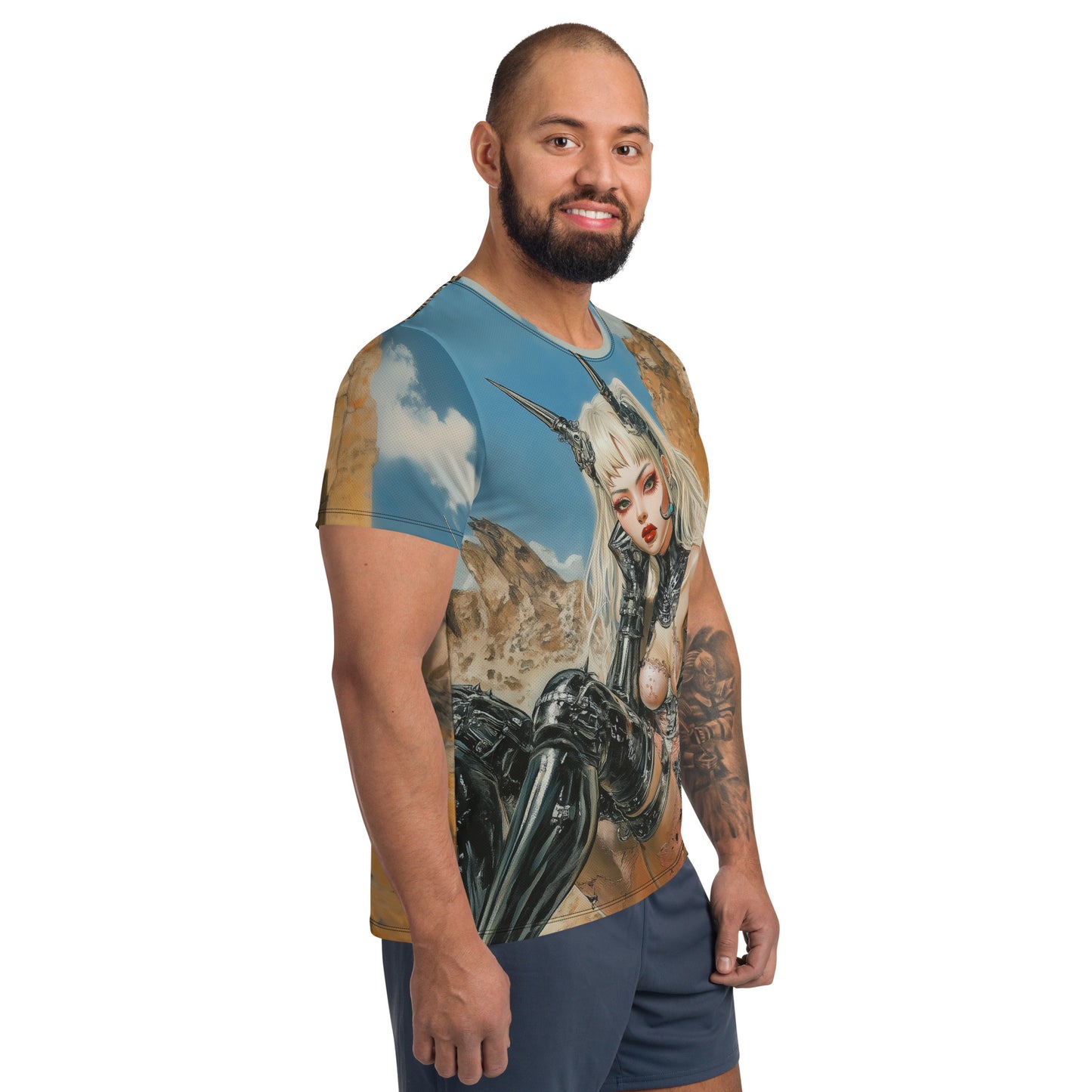 Keiko - Men's Athletic T-shirt