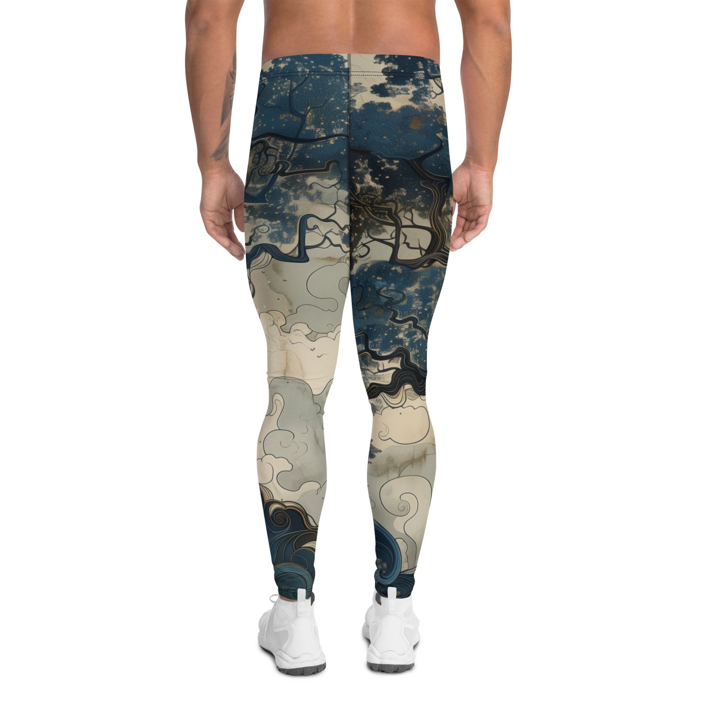 Folktale Fractal Pine Tree - Men's Leggings