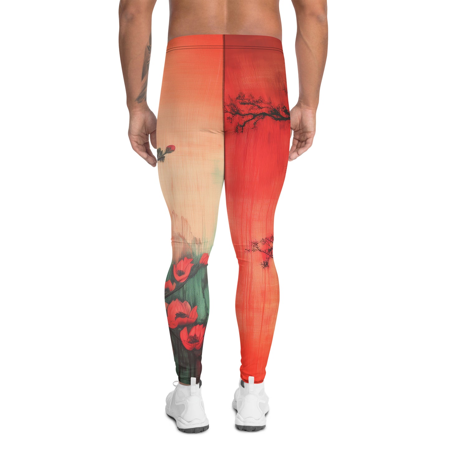 Eden Red - Men's Leggings