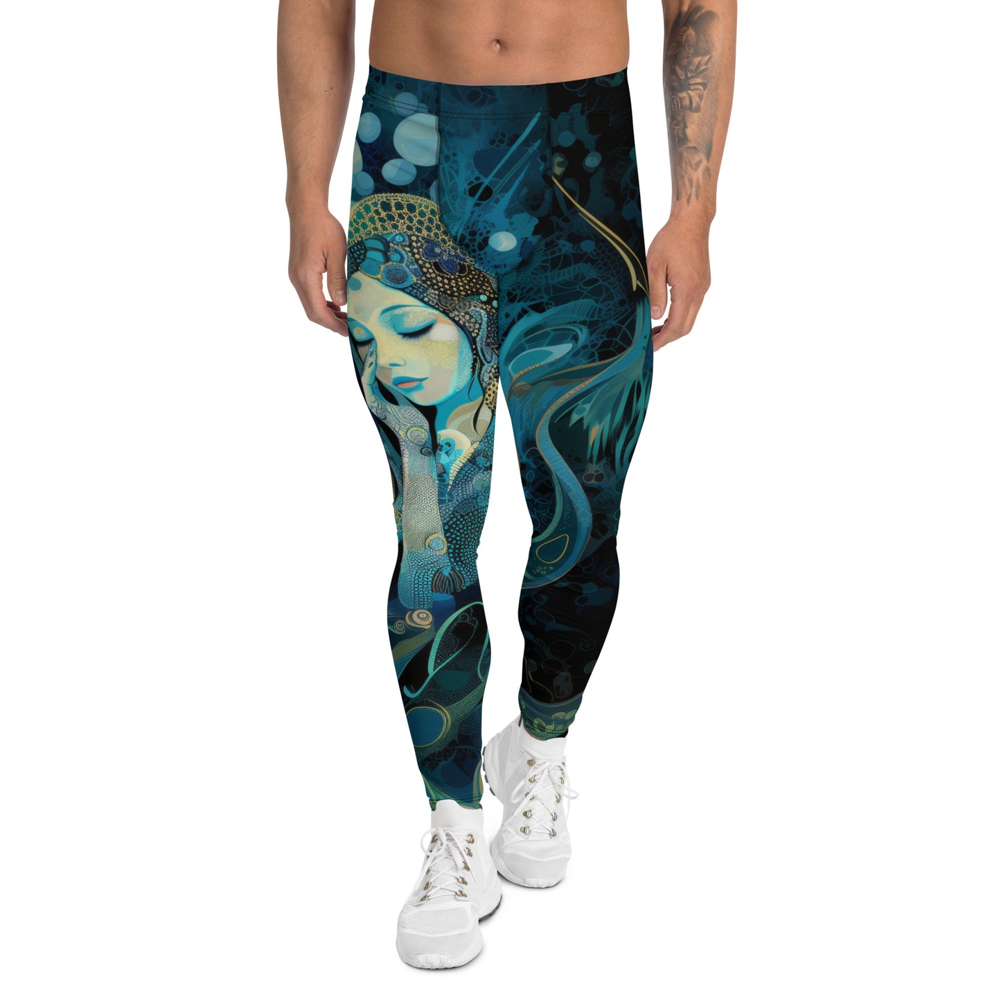 Meditação Azul - Men's Leggings