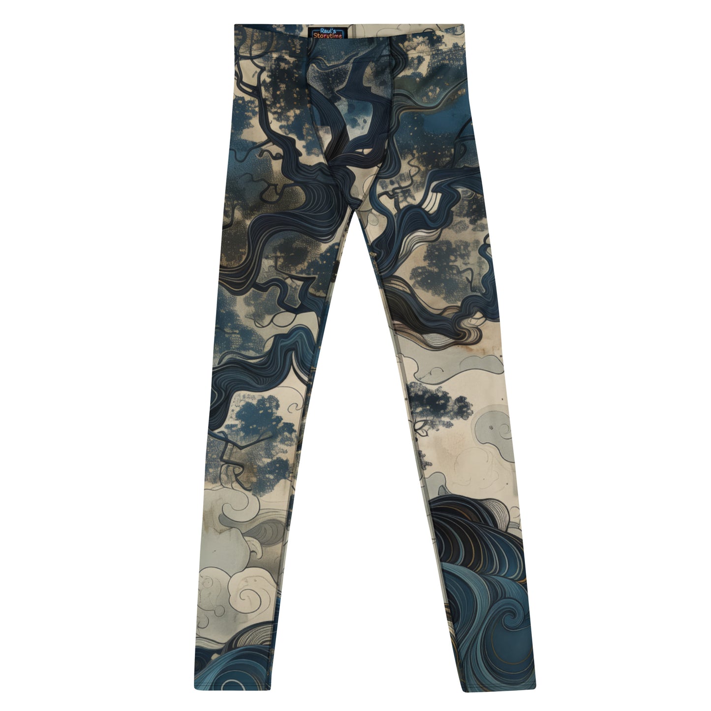 Folktale Fractal Pine Tree - Men's Leggings