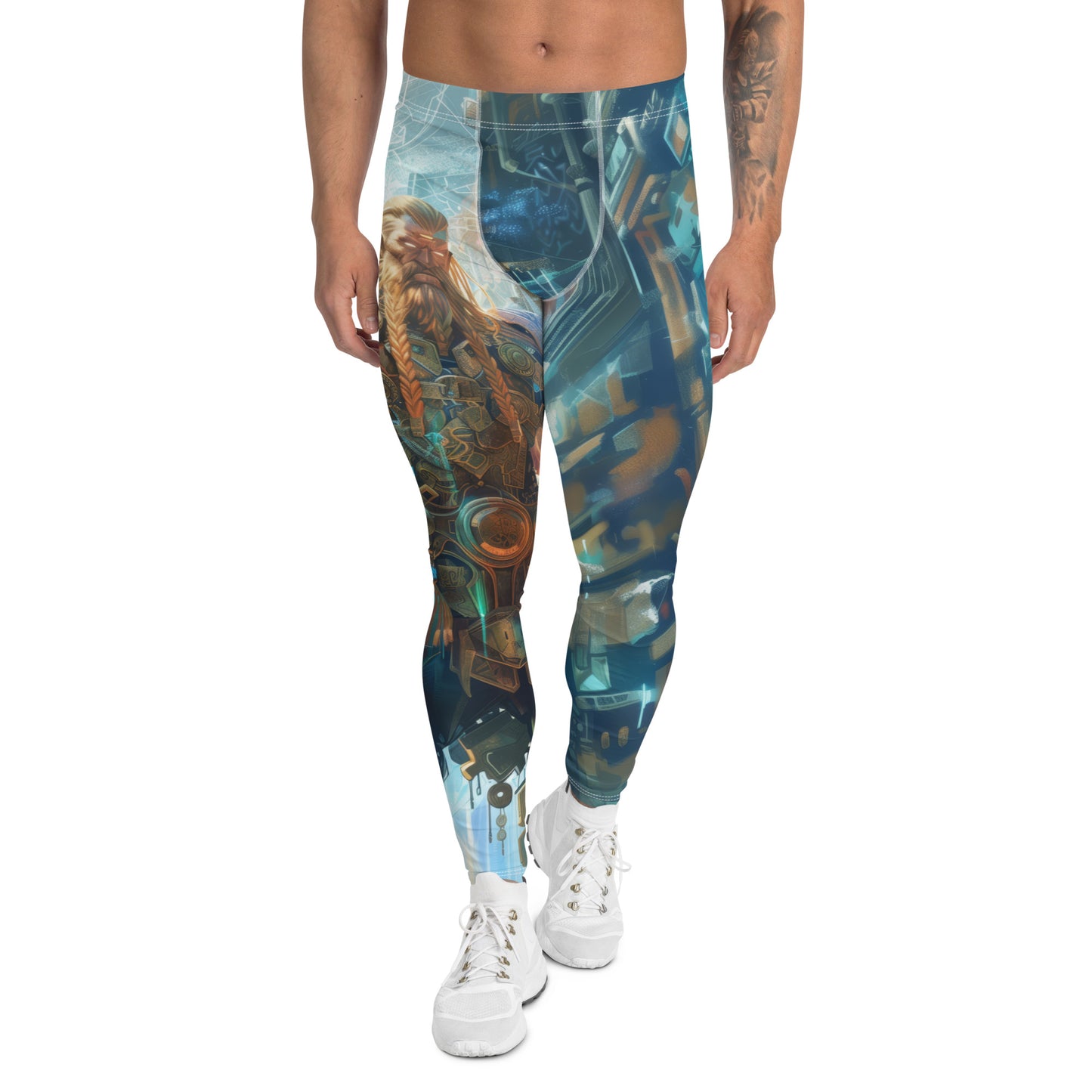 Cyberpunk Viking - Men's Leggings