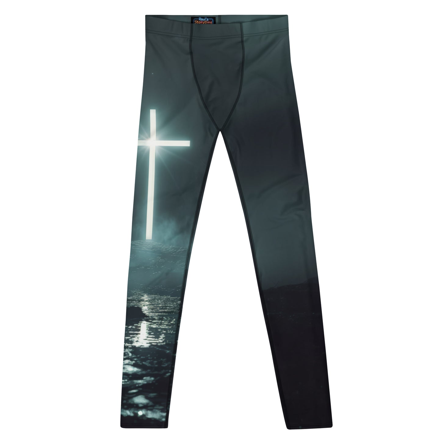 Illuminated Cross - Men's Leggings